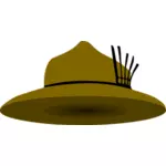 スカウトの帽子ベクトル画像