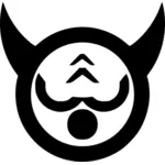 Gnu silhouette symbol
