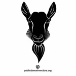 Goat vector clip art