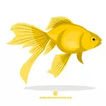 Goldfisch-Vektor-Bild
