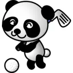 पांडा glof खेल