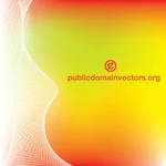 Gradient mesh vector background