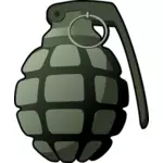 Imagem vetorial de granada de mão