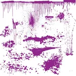 Grunge vector design pack