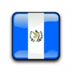 Гватемала флаг вектор кнопка