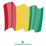Guinea flag clip art