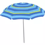 Imagem de vetor de guarda-chuva de praia azul
