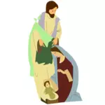 Nativity vector graphics