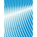 Blue halftone dots pattern vector