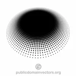 Halftone pattern shape
