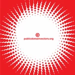 Halftone abstract graphics