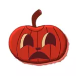 Halloween pompoen 1 vector illustraties