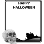 Happy Halloween poster grafică vectorială