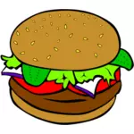 Immagine vettoriale Burger