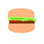 Basit hamburger