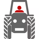 Изображение значка трактора