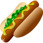 Hot-Dog vektorový obrázek