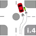 वाहन दुर्घटना pictograph