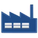 Immagine vettoriale di fabbrica icona
