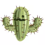 Cactus de dibujos animados
