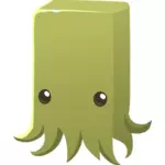 Cartoon squid