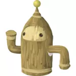 Wooden character