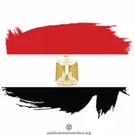 Drapeau national égyptien