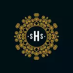 Intricate logotype design element