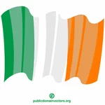 Viftende flagg i Irland