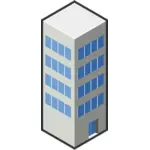 Vektorgrafik av byggnad