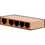 Immagine vettoriale router