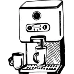 Kávovar ilustrace