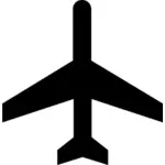 Lentokentän vektorikuvan kuvamerkki