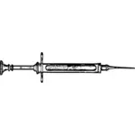 Vektor Zeichnung der Injektionsnadel