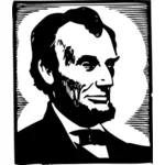 アブラハム ・ リンカーンのベクトル画像