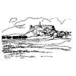 Fos-sur-Merin kaupungin vektorikuva