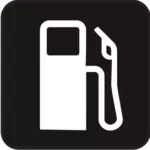 Pictogramă pentru imagini de vector staţie de benzină