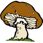 Vektorový obrázek velké houby