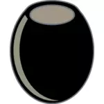 Schwarze Oliven-Vektor