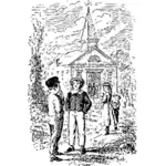 Church vector illustration