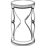 Hourglass vector image