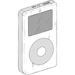 imagen vectorial de iPod