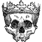 Ilustração em vetor do rei dos mortos