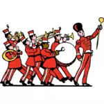 ClipArt vettoriali marching band