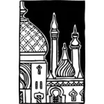 Minarets vector illustration