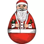 Santa Claus toy vector