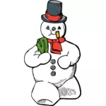Snowman graphic design
