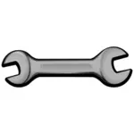 Vector image of wrench