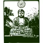 Buddha-Vektorgrafik