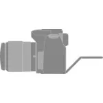 Vektör küçük resim katlanabilir ekranlı fotoğraf makinesi